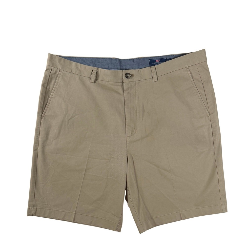 Vineyard Vines Breaker Short Chino Stretch Cotton Khaki Tan Mens 40